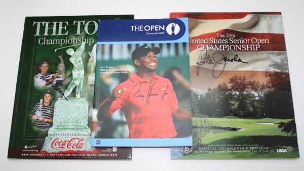 Lot of 6 Signed Programs from Different Majors JSA COA