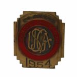 1954 U.S. Open Championship Contestants Pin From Frank Stranahan
