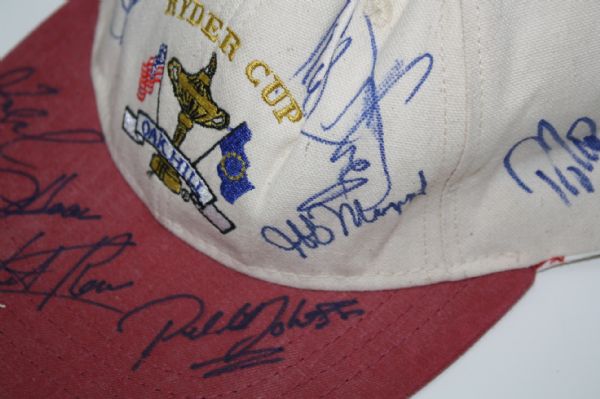 1995 Ryder Cup Signed by Multiple Team Members JSA COA