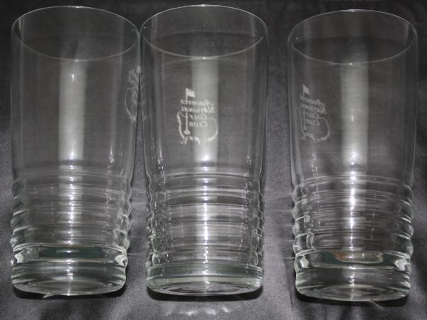 Set of 3 Augusta National Members Glasses
