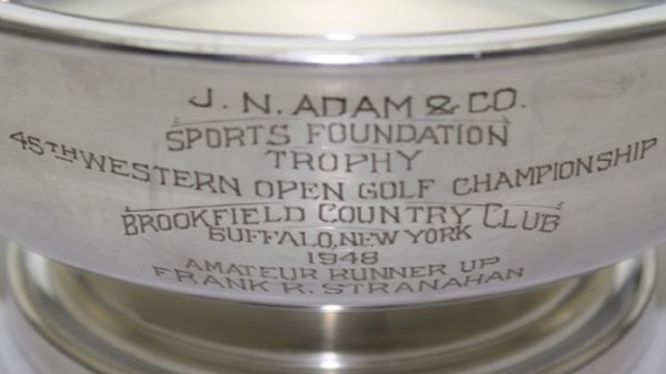 1948 Western Open Golf Championship Amateur Runner Up Bowl