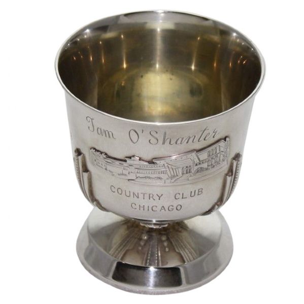 1952 All American  Amateur Golf @Tam O'Shanter Stranahan's Winner's Sterling Trophy