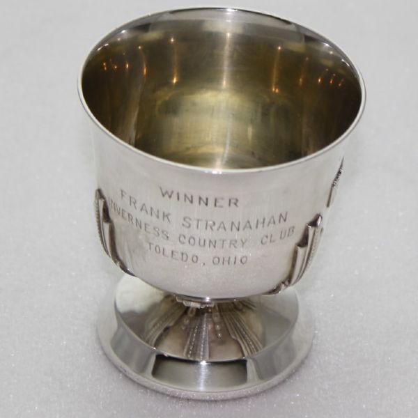 1952 All American  Amateur Golf @Tam O'Shanter Stranahan's Winner's Sterling Trophy