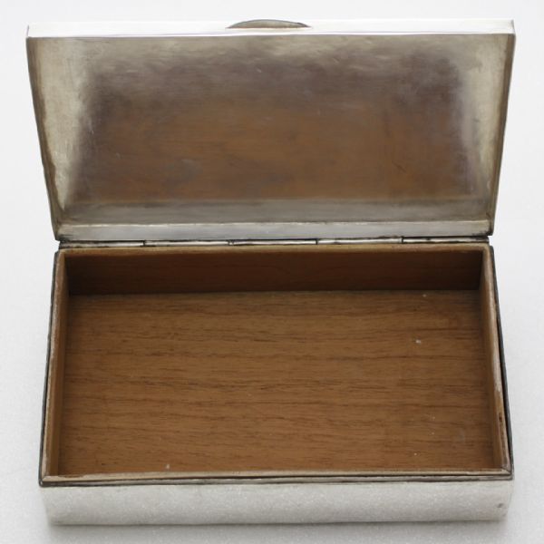 1952 All America's Cup Sterling Silver Cigar Box-Frank Stranahan Collection
