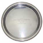 1948 North and South Open Championship-Frank Stranahans Sterling 2nd Amateur Tray