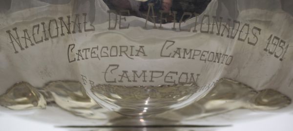 Frank Stranahan's 1951 Mexican National Amateur Champions Sterling Punch Bowl