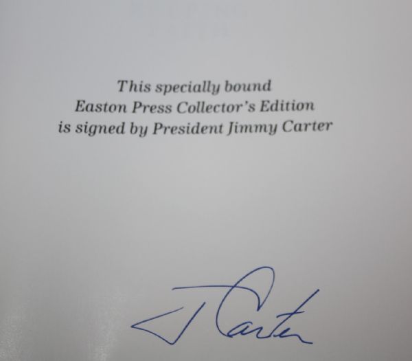 Hand Signed Jimmy Carter 'Keeping Faith' - Memoirs of a President