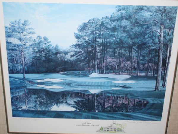 16th Hole Augusta National Golf Club - Linda Hartough  17 x 19 Artist's Proof-Jones' Estate