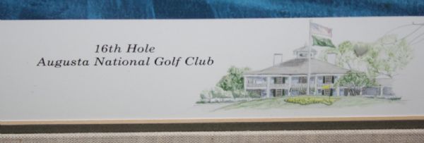 16th Hole Augusta National Golf Club - Linda Hartough  17 x 19 Artist's Proof-Jones' Estate