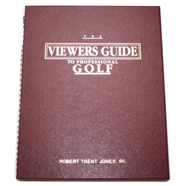 Robert Trent Jones Sr.'s Copy The Viewer's Guide to Professional Golf' by W. McClelland
