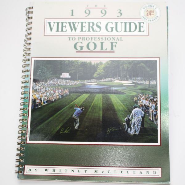 Robert Trent Jones Sr.'s Copy The Viewer's Guide to Professional Golf' by W. McClelland