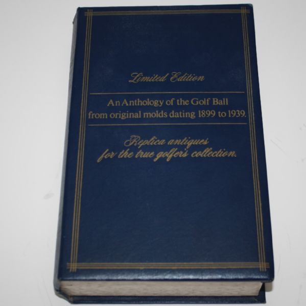 Limited Edition 'An Anthology of the Golf Ball' - Replica Antiques Dating 1899-1939