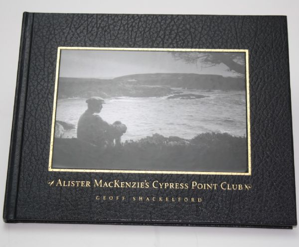 Lot of 2 Books - 'Alister MacKenzie's Cypress Point Club' and 'Scotsman's Dream'
