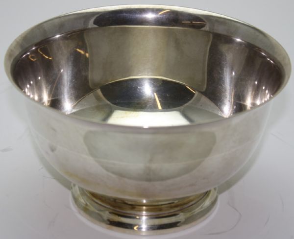 1947 North & South Open-Frank Stranahan's Low Amateur Sterling Silver Bowl