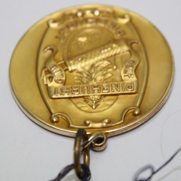 1948 North & South Amateur-Frank Stranahan's Low Qualifiers Gold Medal at Pinehurst
