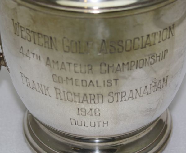 Frank Stranahan's 1946 Western  Amateur Co-Medalitst Sterling Pitcher