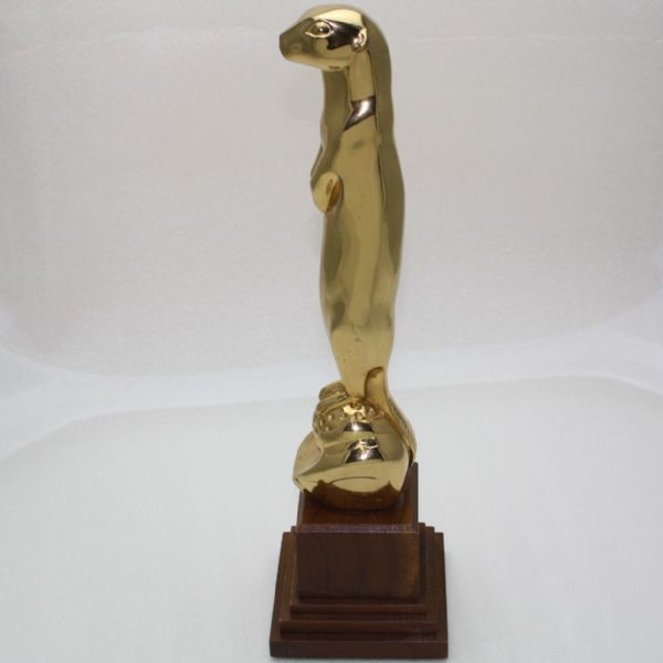 Frank Stranahan 1949 Top Amateur Gof-fer Trophy Awarded By Kansas City Golf Assoc.