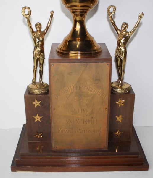 1947 Greater Greensboro Open-Frank Stranahan Low Amateur Trophy - 37 TALL!