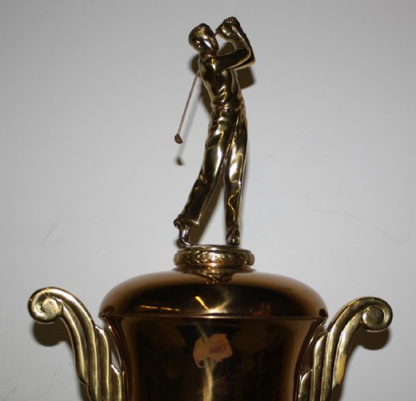 1947 Greater Greensboro Open-Frank Stranahan Low Amateur Trophy - 37 TALL!