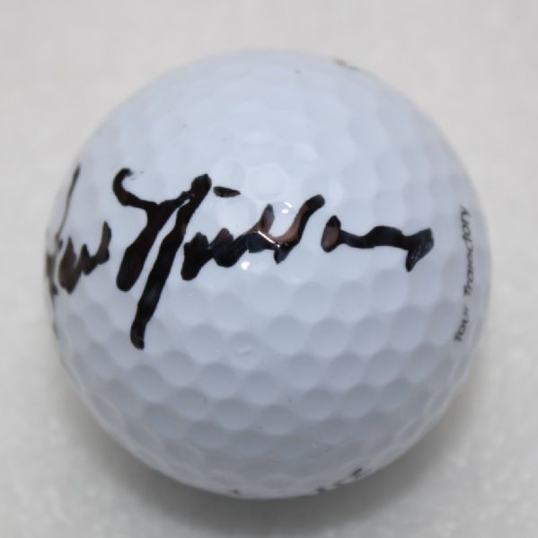 Jack Nicklaus Signed Golf Ball - Black Sharpie JSA COA (session 1)