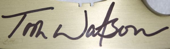 Tom Watson Signed BrassMaster M5 Putter Head JSA COA
