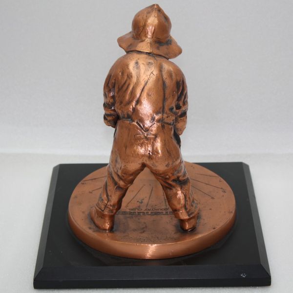 Balfour Large Putter Boy Bronze Sundial Statue