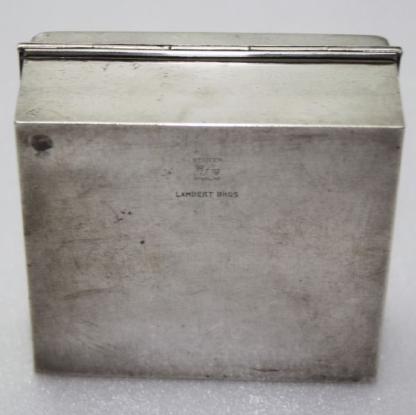 1950 President Pro Sterling Silver Box