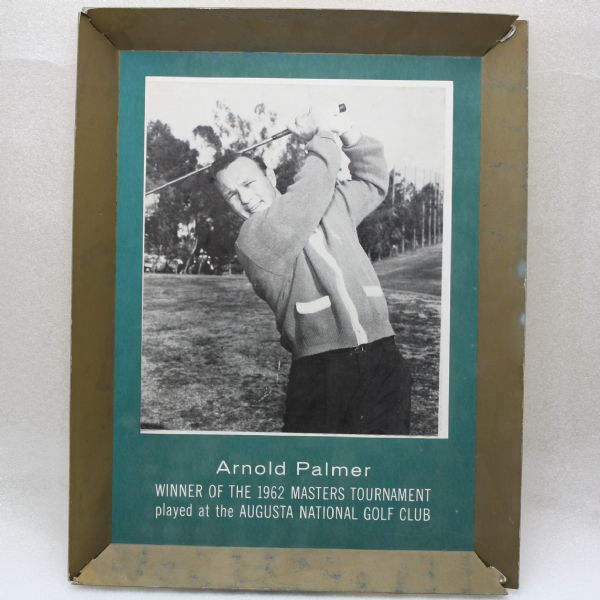 1962 Arnold Palmer Department Store Masters Advertising Piece
