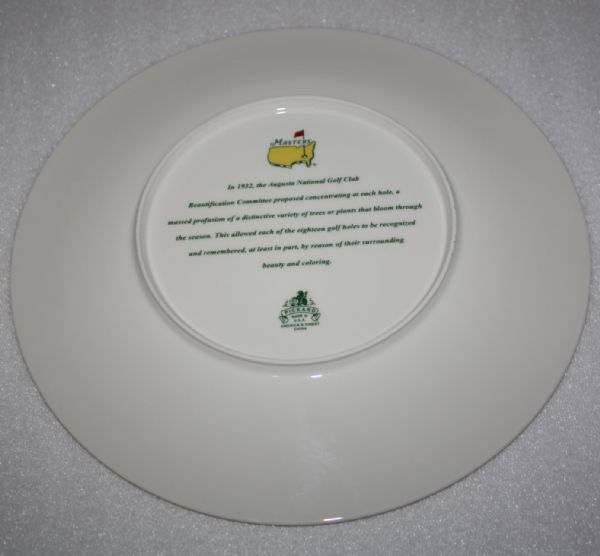 Masters Pickard Beautification Committee Plate-With Original Box
