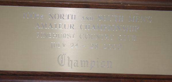 100th North & South Amateur-David Eger's Champions Putter Boy Trophy - Pinehurst#2