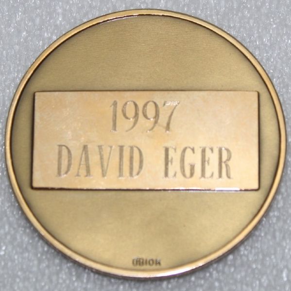 David Eger's 1997 10K Hugh Wilson Invitational Gold Medal-Merion Golf Club Amateur 