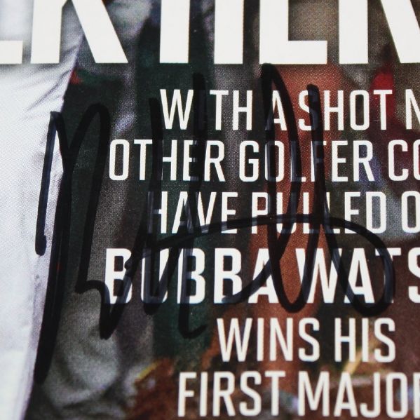 Bubba Watson Signed Masters Sports Illustrated Cover JSA COA