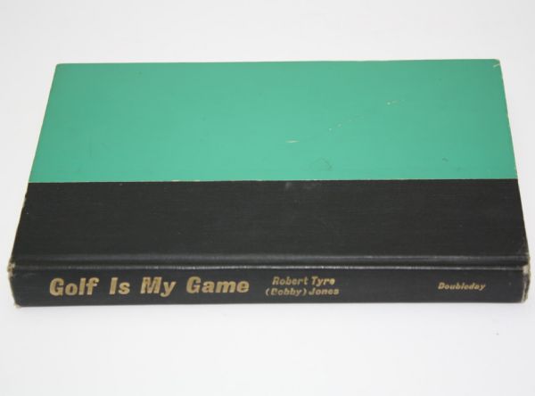 Bobby Jones Signed 'Golf Is My Game' Book to Fellow Golfer Johnny Palmer JSA COA