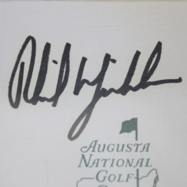 Phil Mickelson Signed Masters Scorecard PSA/DNA 83288395