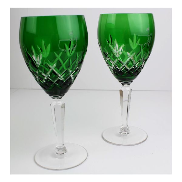 Members Wine Glass - Green