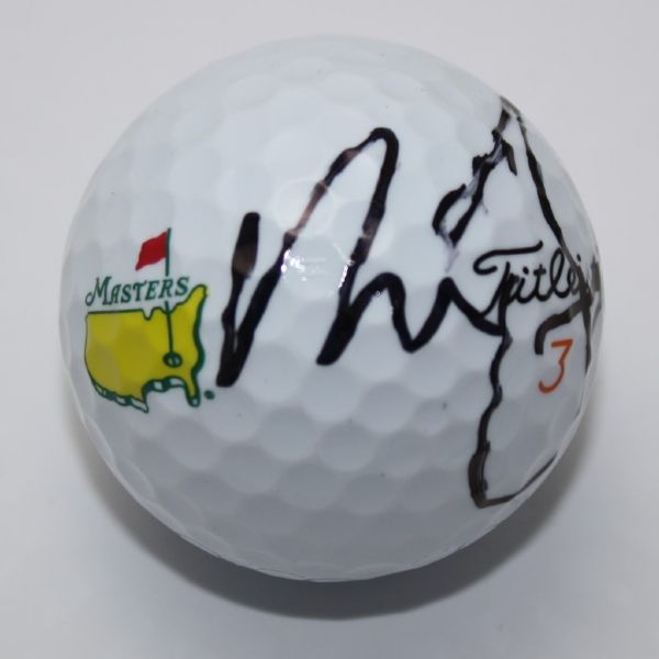 Nick Faldo Signed Masters Logo Golf Ball JSA COA