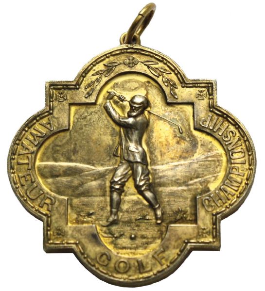 1948 British Amateur Champions 9k Gold Medal-Frank Stranahan- Royal St. George