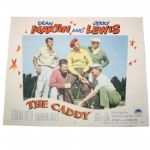 Vintage 1953 "The Caddy" Lobby Poster with Hogan, Nelson, Thomson, Martin and Lewis