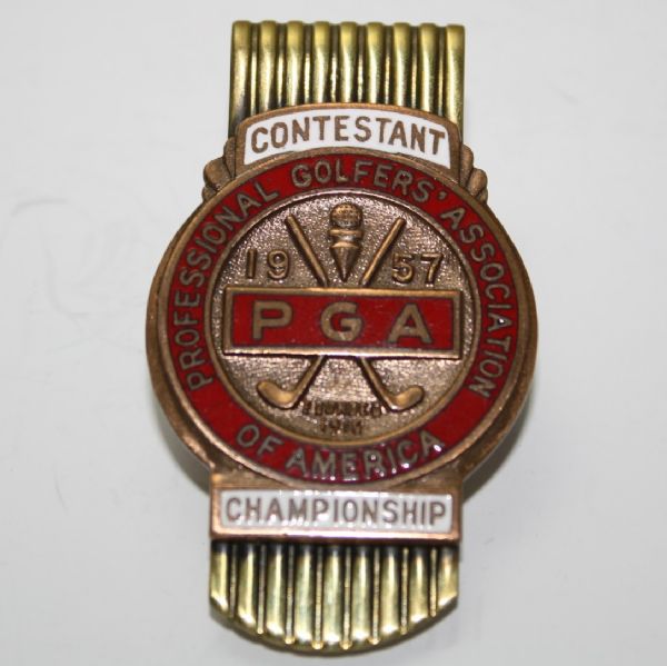 1957 PGA Championship Contestant Money Clip