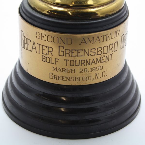 1950 Greater Greensboro Open 2nd Amateur Trophy - Frank Stranahan
