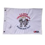 2014 Autographed Jordan Speith US Open Embroidered Pin Flag