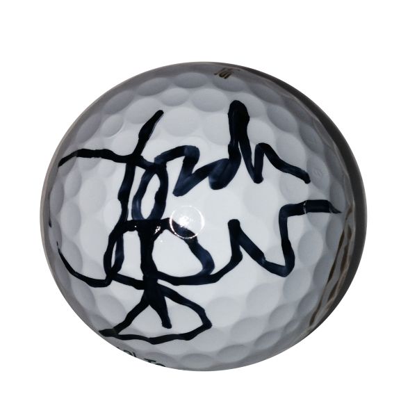 Jordan Spieth Signed Memorial Golf Ball