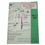 1965 Masters Spec Guide - Jack Nicklaus 2nd Masters Win