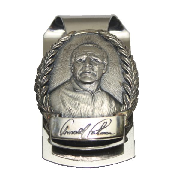 Arnold Palmer Limited Edition Malcolm De Mille Sterling Silver Money Clip #34/50