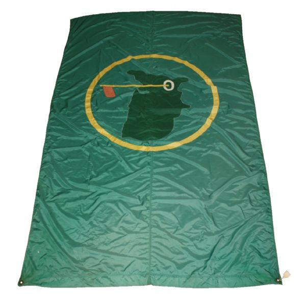 Original Flag Flown at Augusta National - Gifted By Phil Wahl (GM ANGC) - Huge 100 x 60!