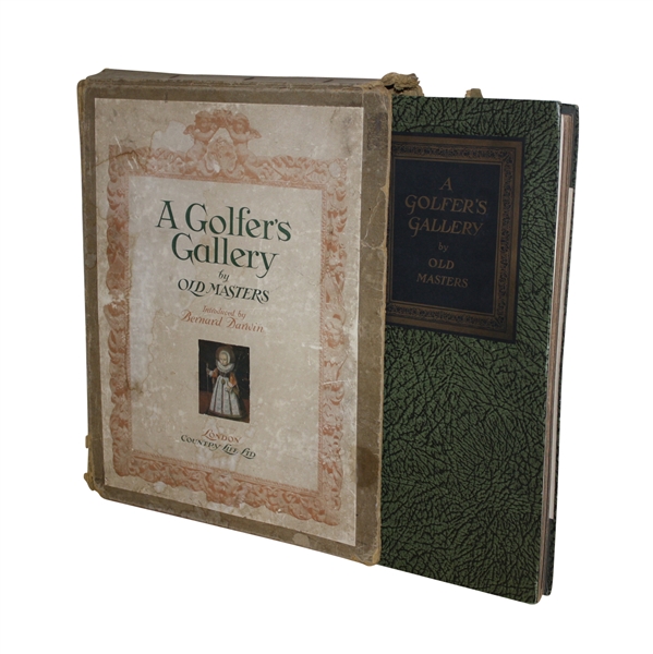 'A Golfer's Gallery' by Old Masters - Introduced by Bernard Darwin WITH COVER