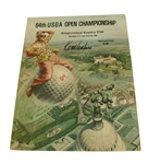 1964 US Open Championship Program Signed by Ken Venturi JSA COA
