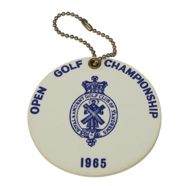 1965 Open Championship Player Bag Tag - Peter Thomson Winner - Royal Birkdale