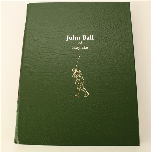 'John Ball of Hoylake' 1989 LTD ED #21/100 Mint Book in Slipcase Multi-Signed JSA COA