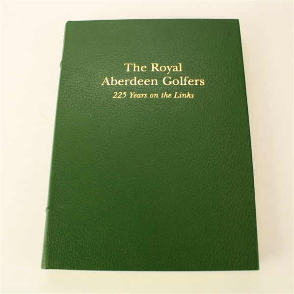 'The Royal Aberdeen Golfers' 2005 LTD ED #16/100 Mint Book in Slipcase Multi-Signed JSA COA